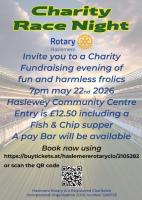 FRIDAY MAY 22nd - RACE NIGHT